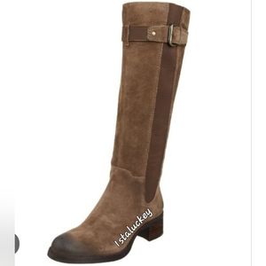 Franco Sarto Suede Knee High Boots sz 9.5 M